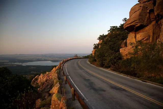Wichita Mountains in Oklahoma